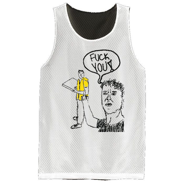 One Bite Fuck You Dragon Mesh Reversible Basketball Jersey Tank