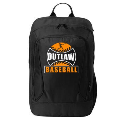 Outlaw Baseball Gift For Sport Team City Backpack