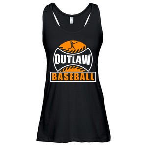 Outlaw Baseball Gift For Sport Team Ladies Essential Flowy Tank