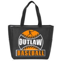 Outlaw Baseball Gift For Sport Team Zip Tote Bag