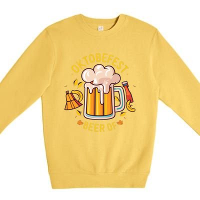 Oktoberfest Beer German Premium Crewneck Sweatshirt