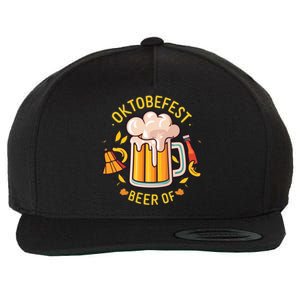 Oktoberfest Beer German Wool Snapback Cap