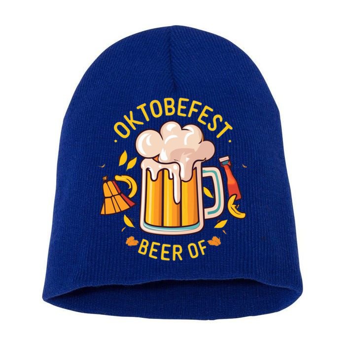 Oktoberfest Beer German Short Acrylic Beanie