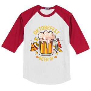 Oktoberfest Beer German Kids Colorblock Raglan Jersey