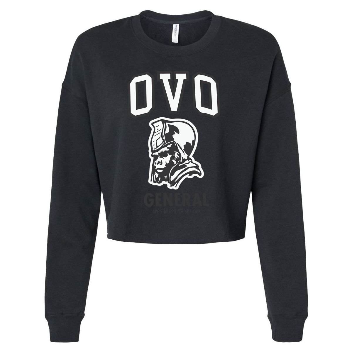 Ovo Bape General Cropped Pullover Crew