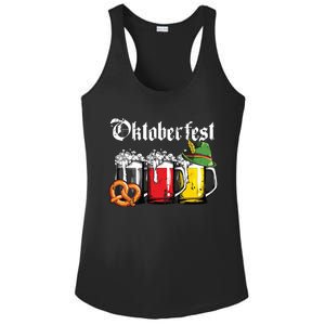 Oktoberfest Beer German Flag Drinking Mug Ladies PosiCharge Competitor Racerback Tank