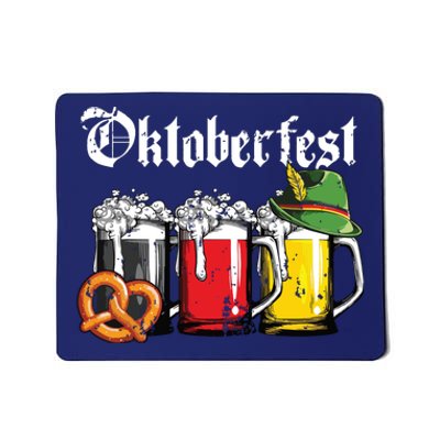 Oktoberfest Beer German Flag Drinking Mug Mousepad