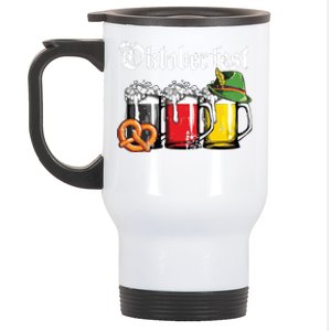 Oktoberfest Beer German Flag Drinking Mug Stainless Steel Travel Mug