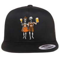 Oktoberfest Beer Germany German Funny Flat Bill Trucker Hat