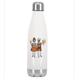 Oktoberfest Beer Germany German Funny Stainless Steel Insulated Water Bottle