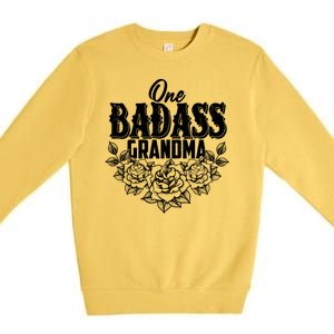 One Badass Grandma Premium Crewneck Sweatshirt