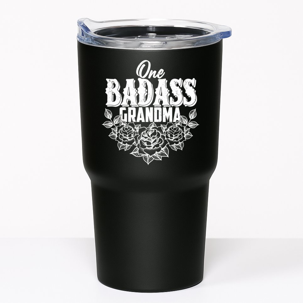 One Badass Grandma Tumbler