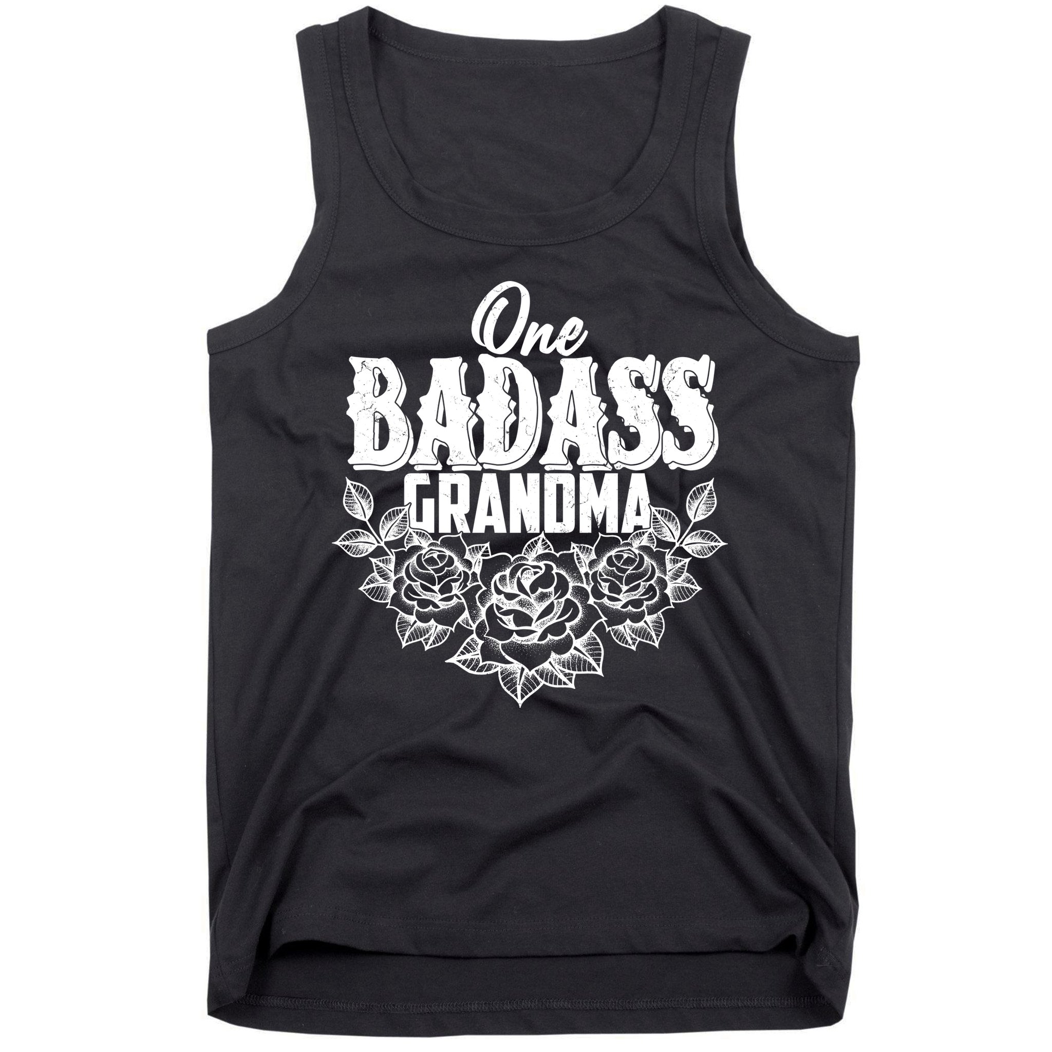 One Badass Grandma Tank Top
