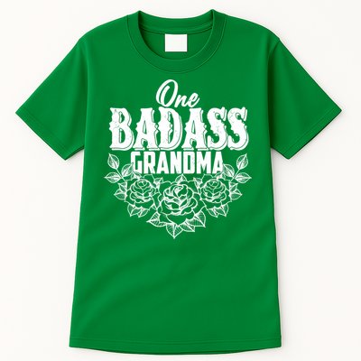 One Badass Grandma Tall T-Shirt