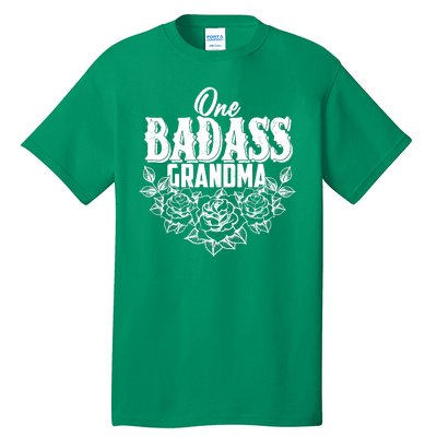 One Badass Grandma Tall T-Shirt