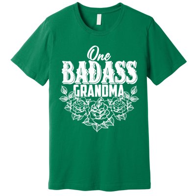 One Badass Grandma Premium T-Shirt
