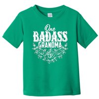 One Badass Grandma Toddler T-Shirt