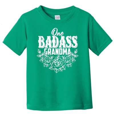 One Badass Grandma Toddler T-Shirt