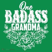 One Badass Grandma Kids T-Shirt