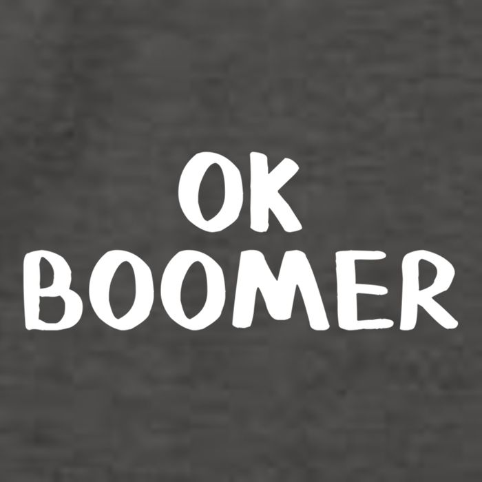Ok Boomer Gift Vector Backpack