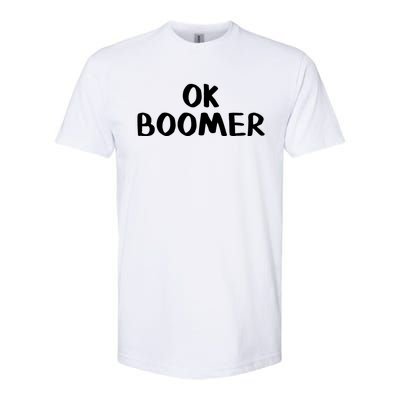 Ok Boomer Gift Softstyle® CVC T-Shirt