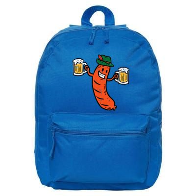 Oktoberfest Bratwurst German Sausage Costume 16 in Basic Backpack