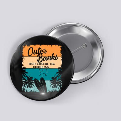 Outer Banks Gift Men Women Kids Obx North Carolina Nc Gift Button