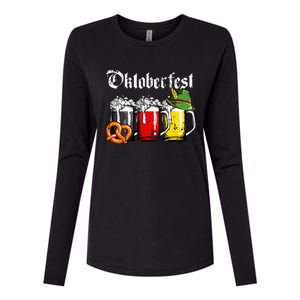 Oktoberfest Beer German Flag Funny Drinking Mug Womens Cotton Relaxed Long Sleeve T-Shirt