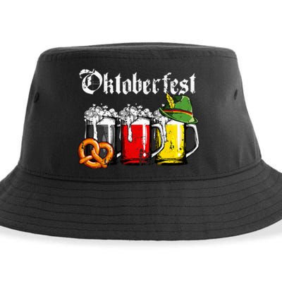 Oktoberfest Beer German Flag Funny Drinking Mug Sustainable Bucket Hat