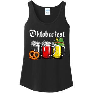 Oktoberfest Beer German Flag Funny Drinking Mug Ladies Essential Tank