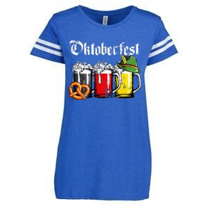 Oktoberfest Beer German Flag Funny Drinking Mug Enza Ladies Jersey Football T-Shirt