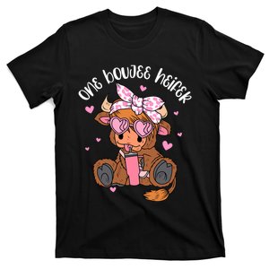 One Boujee Heifer Highland Cow Tumbler ValentineS Day T-Shirt