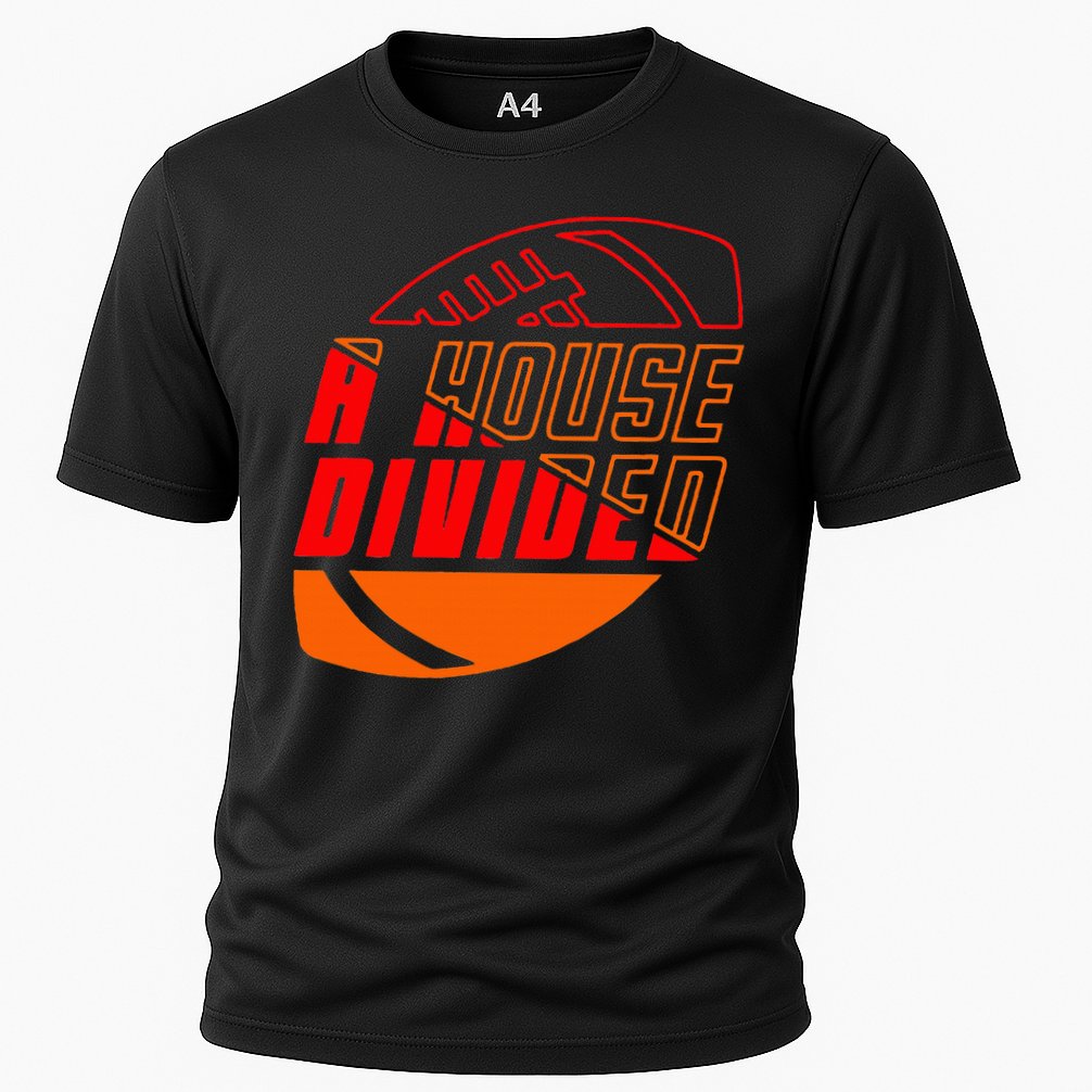 Oklahoma Bedlam House Divided Cooling Performance Crew T-Shirt