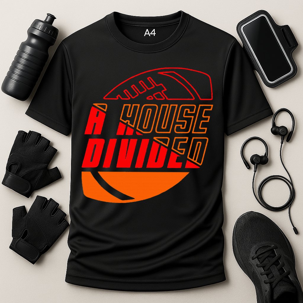 Oklahoma Bedlam House Divided Cooling Performance Crew T-Shirt