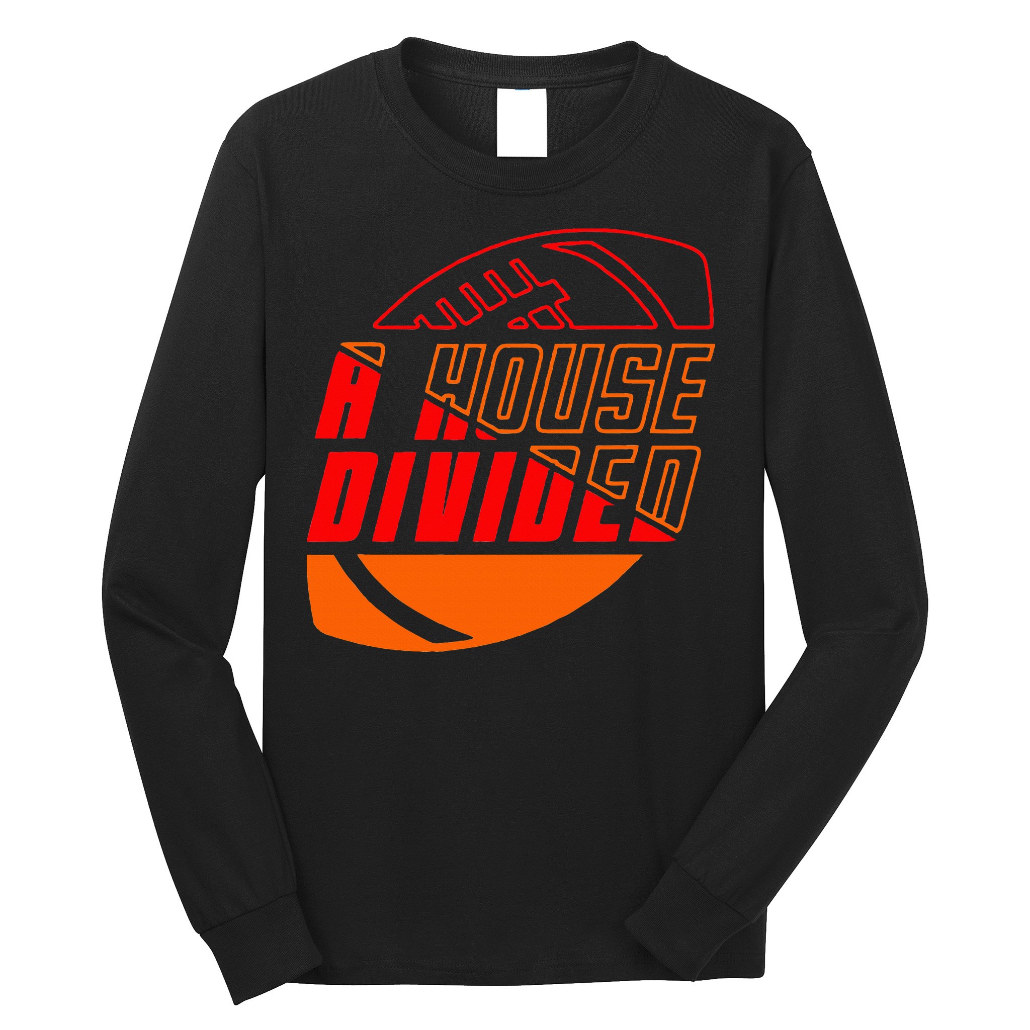 Oklahoma Bedlam House Divided Long Sleeve Shirt