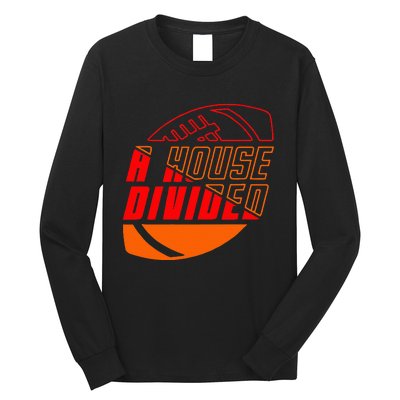 Oklahoma Bedlam House Divided Long Sleeve Shirt