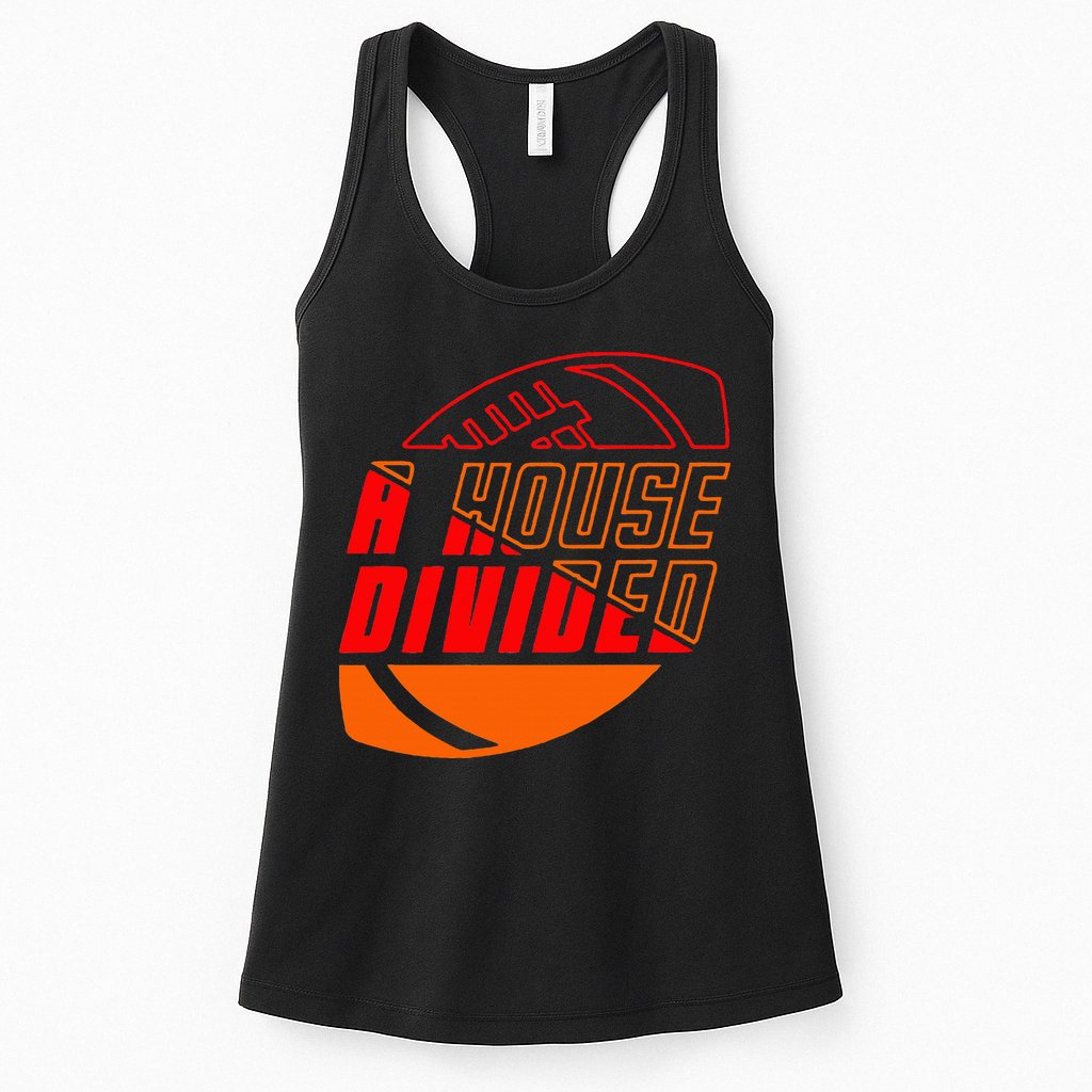 Oklahoma Bedlam House Divided Womens Tank Top