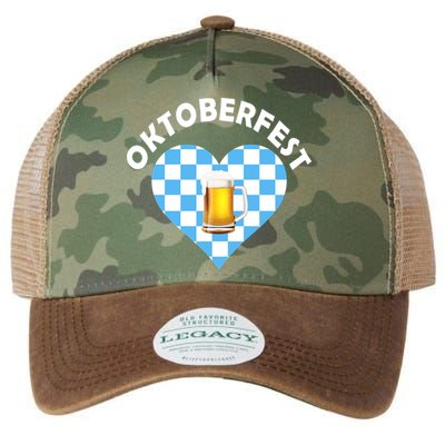 Oktoberfest Beer Heart Legacy Tie Dye Trucker Hat