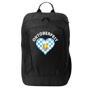 Oktoberfest Beer Heart City Backpack