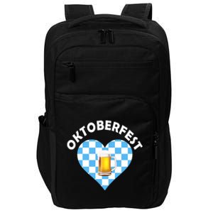 Oktoberfest Beer Heart Impact Tech Backpack