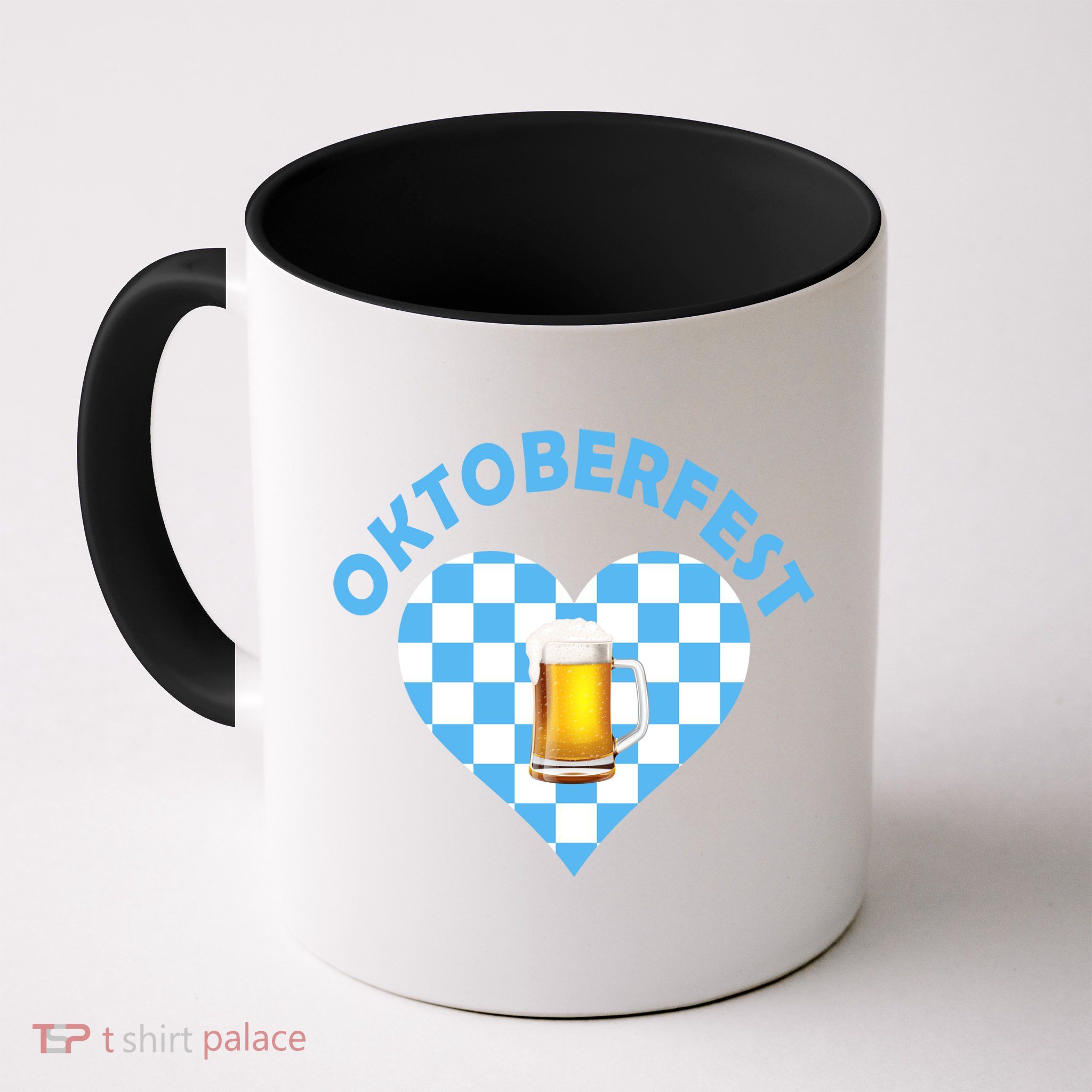 Oktoberfest Beer Heart Mug