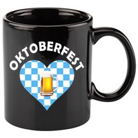 Oktoberfest Beer Heart 11oz C Handle Ceramic Mug
