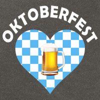 Oktoberfest Beer Heart Cotton Canvas Backpack