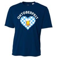 Oktoberfest Beer Heart Cooling Performance Crew T-Shirt