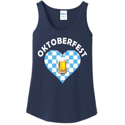 Oktoberfest Beer Heart Ladies Essential Tank