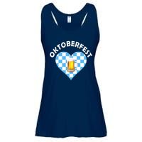 Oktoberfest Beer Heart Ladies Essential Flowy Tank