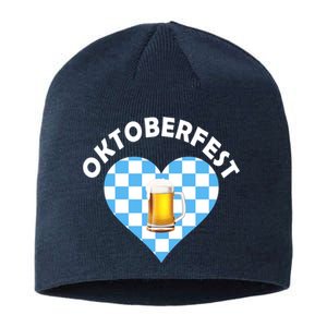 Oktoberfest Beer Heart Sustainable Beanie