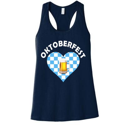Oktoberfest Beer Heart Womens Tank Top