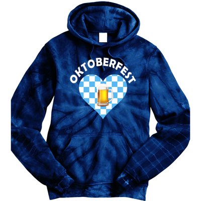 Oktoberfest Beer Heart Tie Dye Hoodie