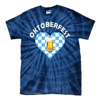 Oktoberfest Beer Heart Tie-Dye T-Shirt